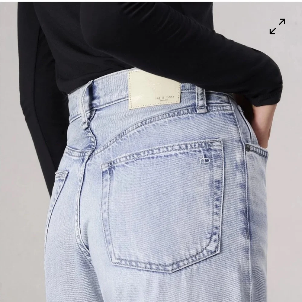 rag & bone Sofie High Rise Ultra Wide Leg Jeans - Picture 6 of 9